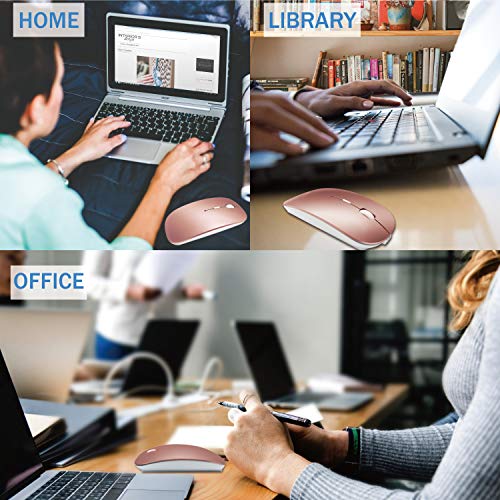 Bluetooth Wireless Charger Computer Mouse for iPhone iPad MacBook Air Mac Pro Laptop Ipad Pad PC
